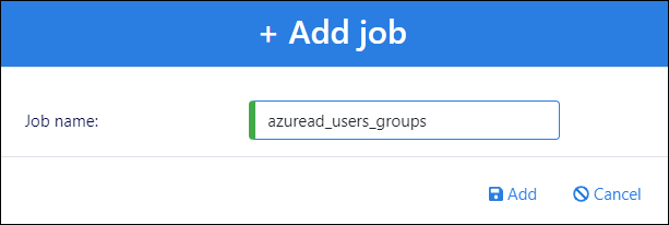 Create a job