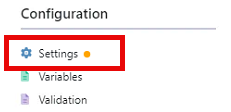 An update notification beside NIM Settings