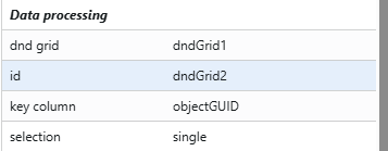 Review the drag-and-drop update configuration