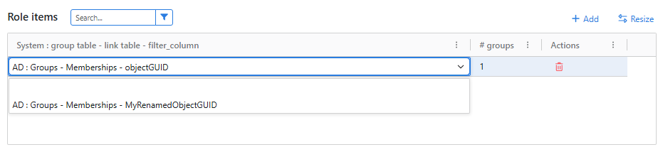 Review a renamed member-ID binding